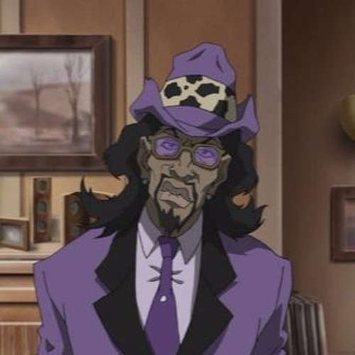 when the pimp's in the crib