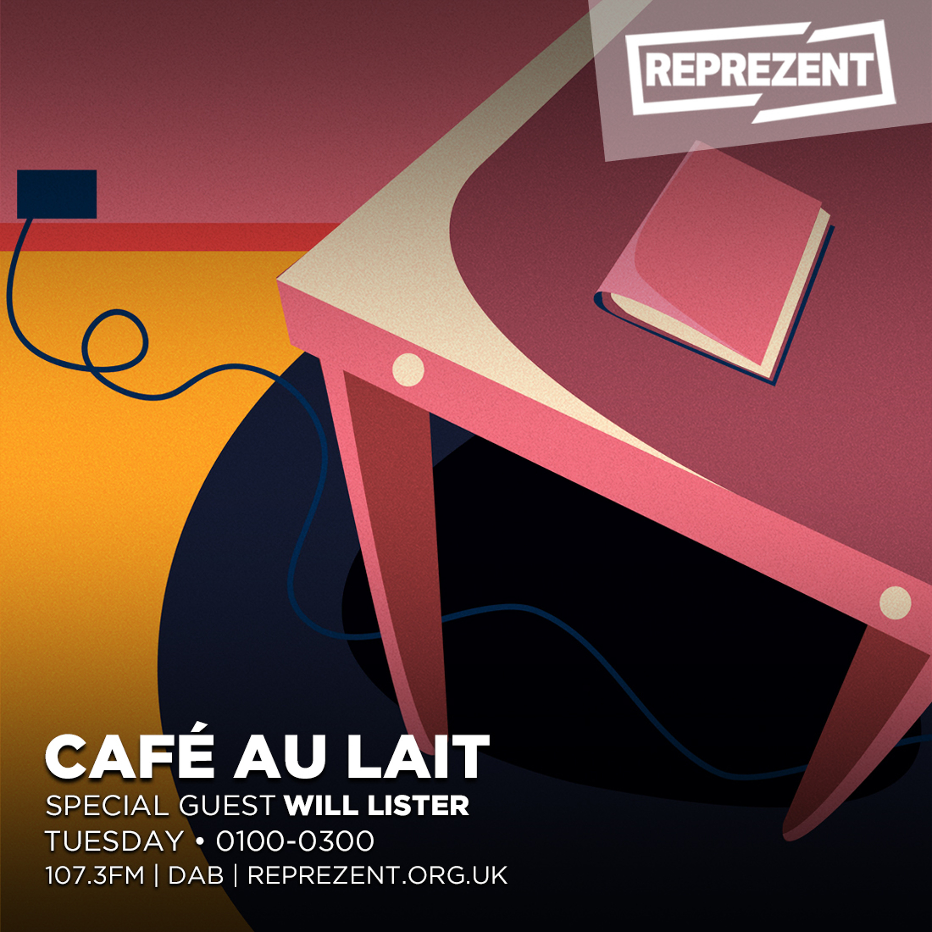 Café Au Lait w/ Will Lister - 16th October 2017 episode artwork