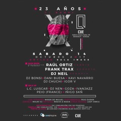 DJ CHUCHI - 23 AÑOS DJ BONSI @ CUE 14-7-2017