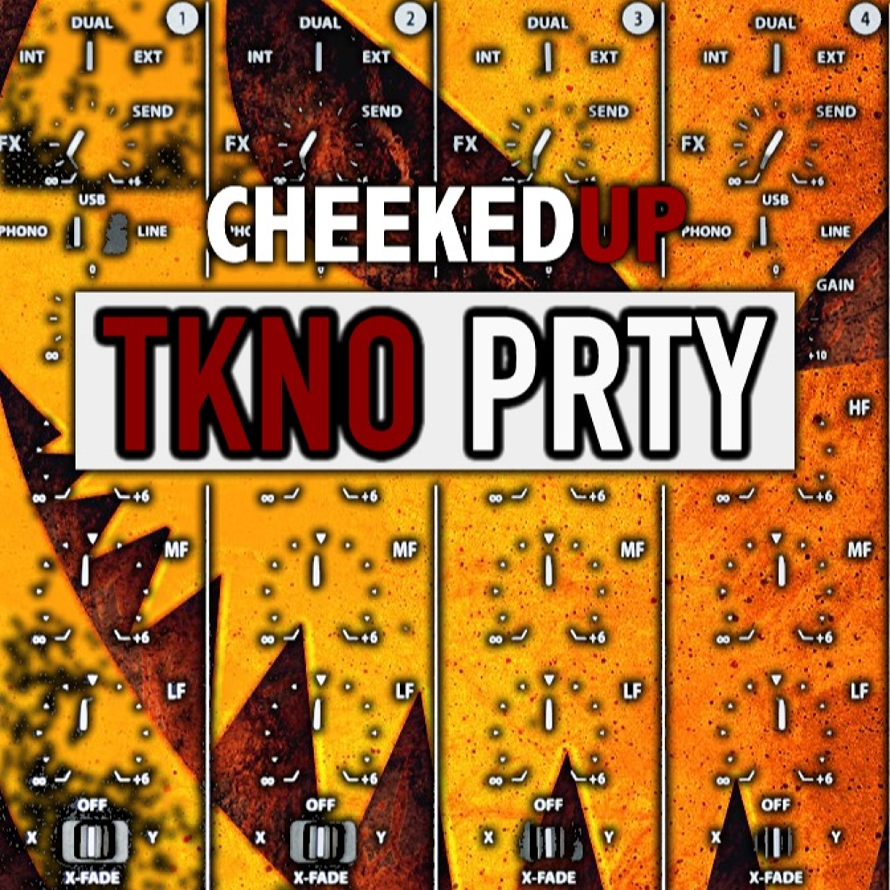 Cheeked UP - TKNO_PRTY 037 (Recorded 16th October 2017) episode artwork