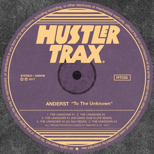 [HT035] Anderst - To The Unknown EP Incl. Kid Mark & DJ Nav Rmx [Out Now]