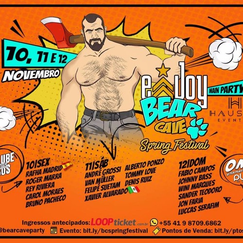Set DJ Bruno Pacheco E*Joy  Bear Cave Mix