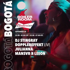 Dopplereffekt Boiler Room x Budweiser Bogotá DJ Set
