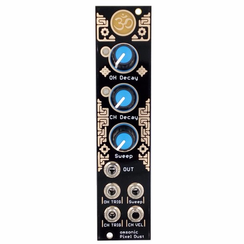 omsonic Pixel Dust Hi-Hat module quick demo.