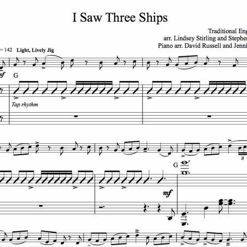 Lindsey stirling christmas sheet music Clearance