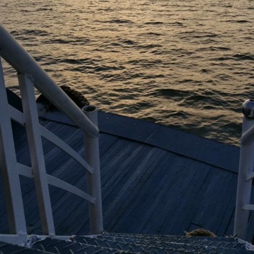 staring at the sunset for a while
