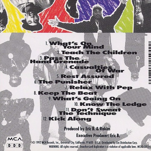 Eric B & Rakim - Whats On Your Mind (House Party II) (1991)