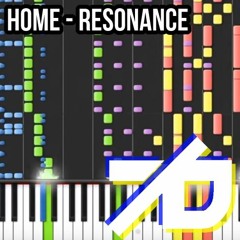 Home - Resonance [Synthesia Remake / Remix] LINK IN THE DESCRIPTION!