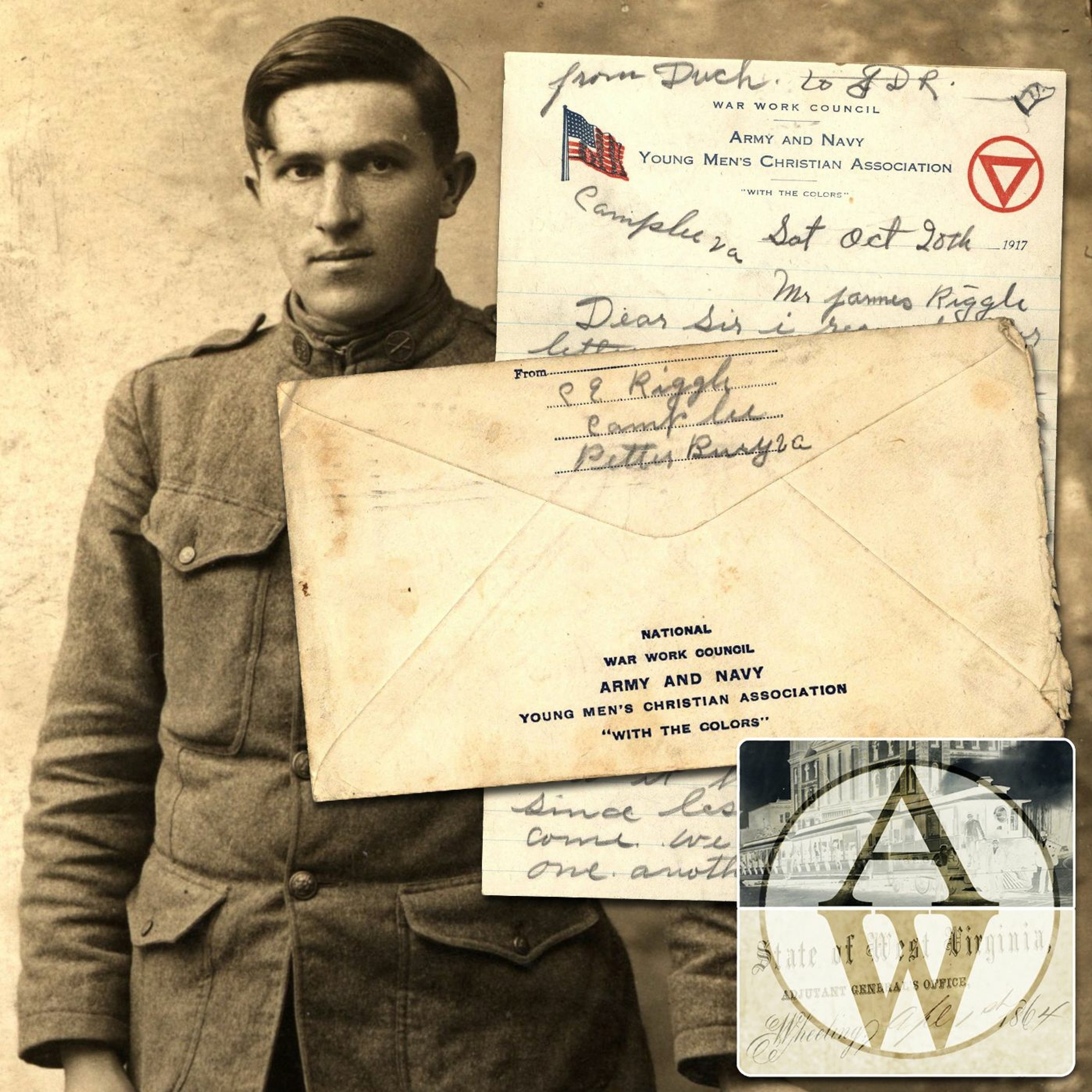 From Camp Lee to the Great War: The Letters of Lester Scott & Charles Riggle