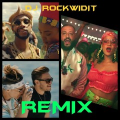 DJ ROCKWIDIT - WILD THOUGHTS X CANDY X DISTANCE MASHUP 2K17
