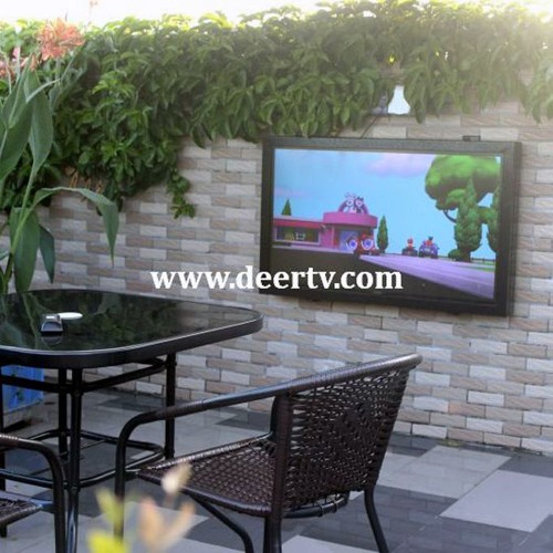 Stream outdoor TV outdoor TV enclosure, by outdoor TV