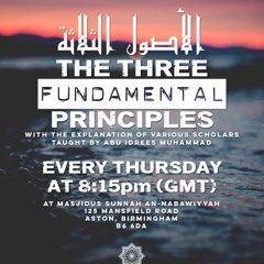 Three Fundamental Principles Taught By Abu Idrees - Lesson 18