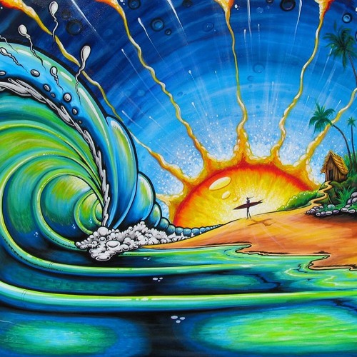 Chillout surf song on the road in my van 2.0 surf skate roadtrip travel