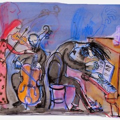 Shostakovich Trio Arpa-Violin-Contrabajo