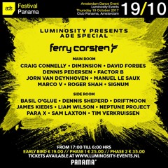 Luminosity ADE Special at club Panama - 19-10-2017
