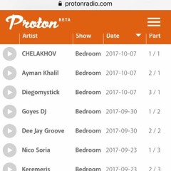 Diegomystick sessions proton radio .