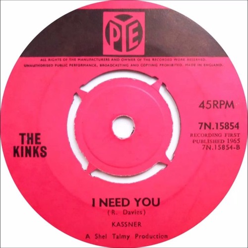 I Need You