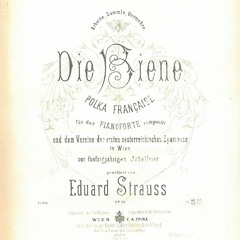 Die Biene. Polka française. Opus 54 von Eduard Strauss