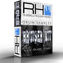 Russell Hollar Music - Bruiser Kit (Drum Sample Pack Demo)