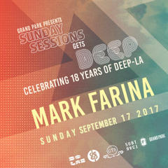 MARK FARINA live from Grand Park's Sunday Sessions gets DEEP (9.17.17)