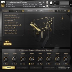 Production Voices Production Grand 430 GB piano sample library