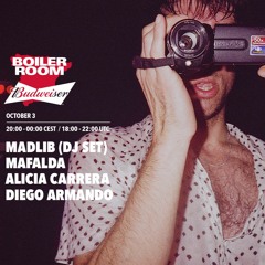 Diego Armando Boiler Room x Budweiser Madrid Dj Set