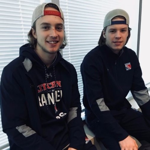Kitchener Rangers Cole Carter and Rikard Hugg Play 'Bag Of Questions'