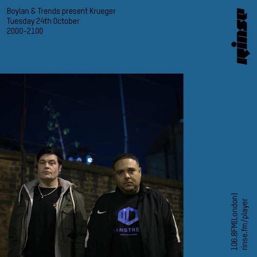 Boylan & Trends present Krueger - 24th October 2017