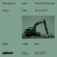 Mumdance with The DJ Producer - 24th October 2017