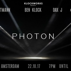 Ben Klock @ Awakenings ADE Amsterdam X Klockworks Presents Photon 22.10.2017