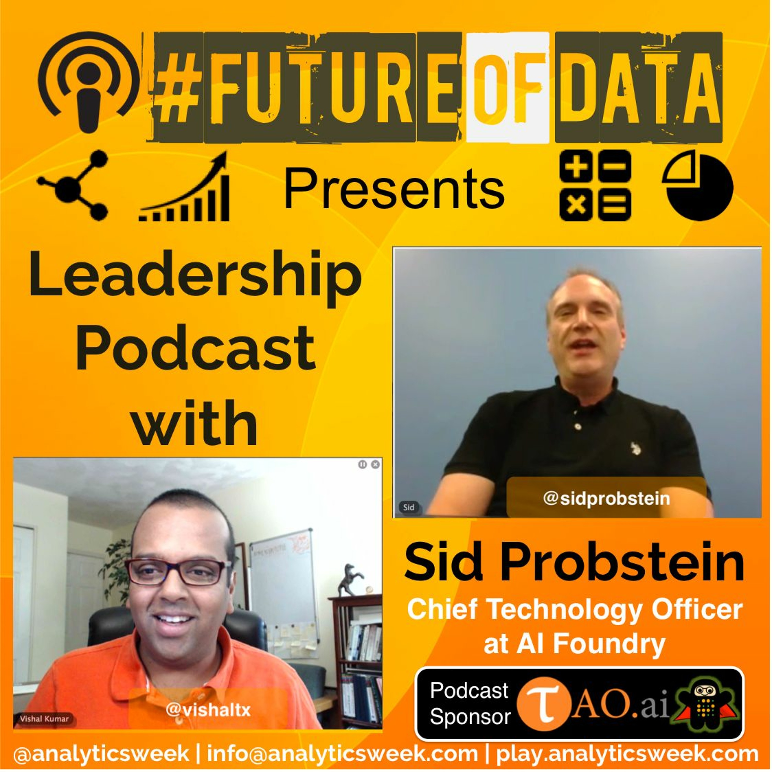 @SidProbstein / @AIFoundry on Leading #DataDriven Technology Transformation