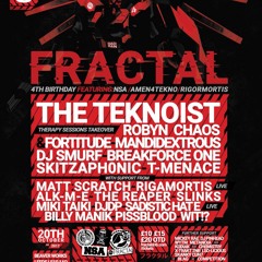 DJ Smurf @ Fractal. Leeds, England - 20/10/2017
