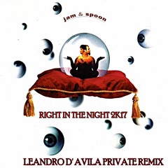✰J4M & SPOON - RIGHT IN TH3 NIGHT 2K17 (LEANDRO D' AVILA PRIVATE REMIX)✰SC