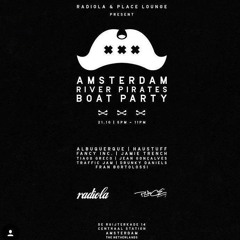 Traffic Jam B2B Fran Bortolossi - Amsterdam River Pirates Boat Party ADE