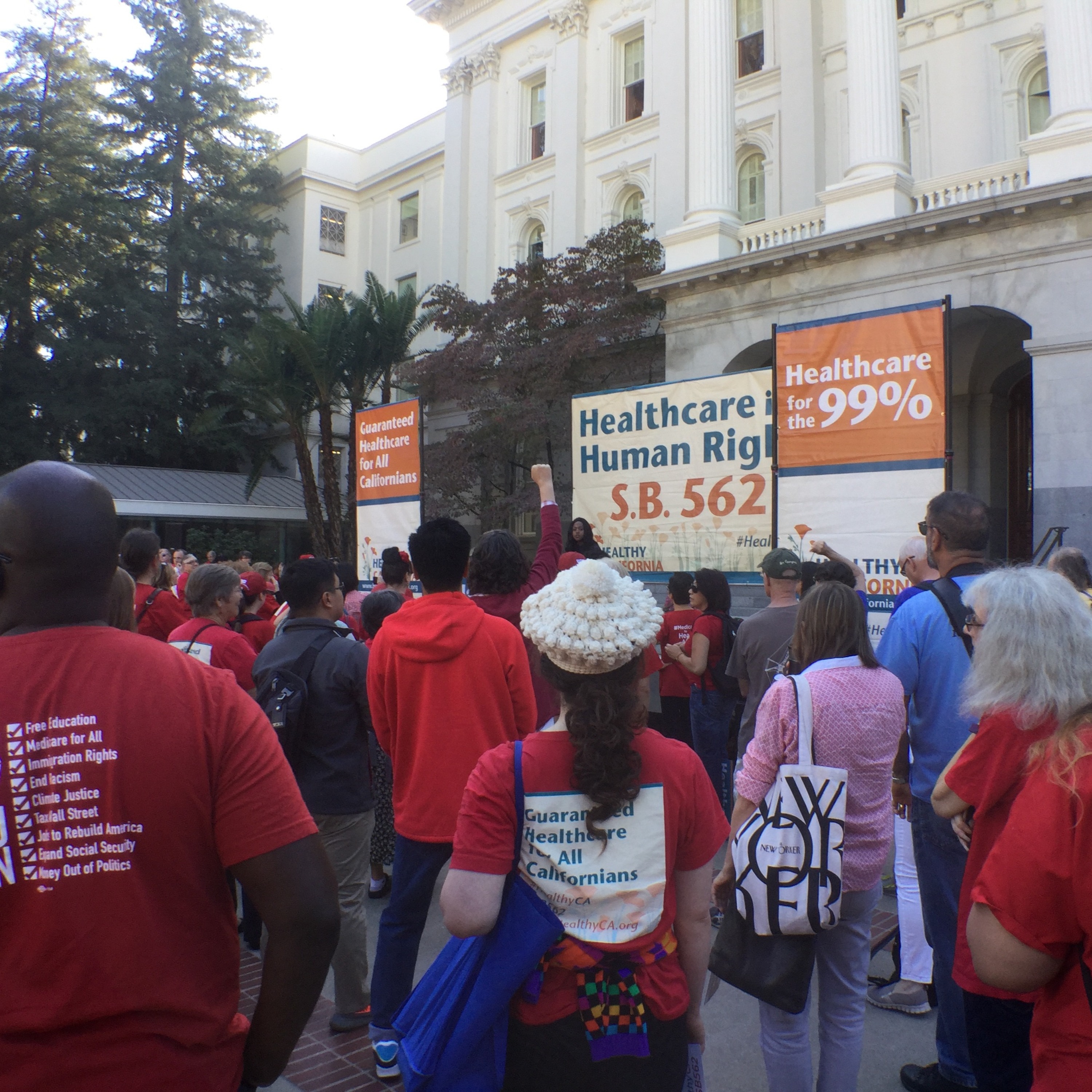 Support for California's Healthy California Act (S.B. 562) will not stop! episode artwork