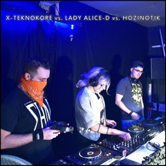 X-Teknokore vs. Lady Alice-D vs. Hozinotik @ Legacy of Sound Destruction 2.0