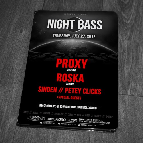 Petey Clicks Live @ Night Bass (July 27, 2017)