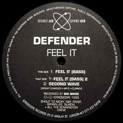 Defender Feel It(Clarky ReBoot 2018)    Bailey Official DnB Show Mi-Soul 25.10.17