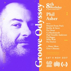 PHILL ASHER GROOVE ODYSSEY 8TH BIRTHDAY PROMO MIX