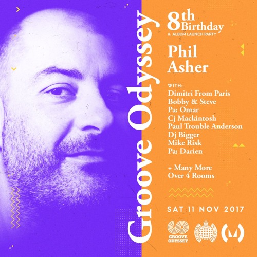 PHILL ASHER GROOVE ODYSSEY 8TH BIRTHDAY PROMO MIX