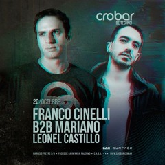 Franco Cinelli B2B Mariano Live @ Crobar (Buenos Aires) 20.10.2017