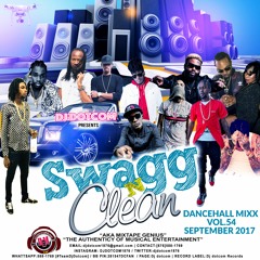 DJ DOTCOM_SWAGG & CLEAN_DANCEHALL_MIX_VOL.54 (SEPTEMBER - 2017) (DELUXE EDITION)