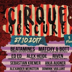 27.10 Cirque Obscure @ Birgit&Bier - Sebastian Kremer B2b Dominik Vaillant