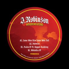 WHODEM018 J​.​Robinson WhoDemSound EP 180g 12''​ Release date 15th Jan 2018