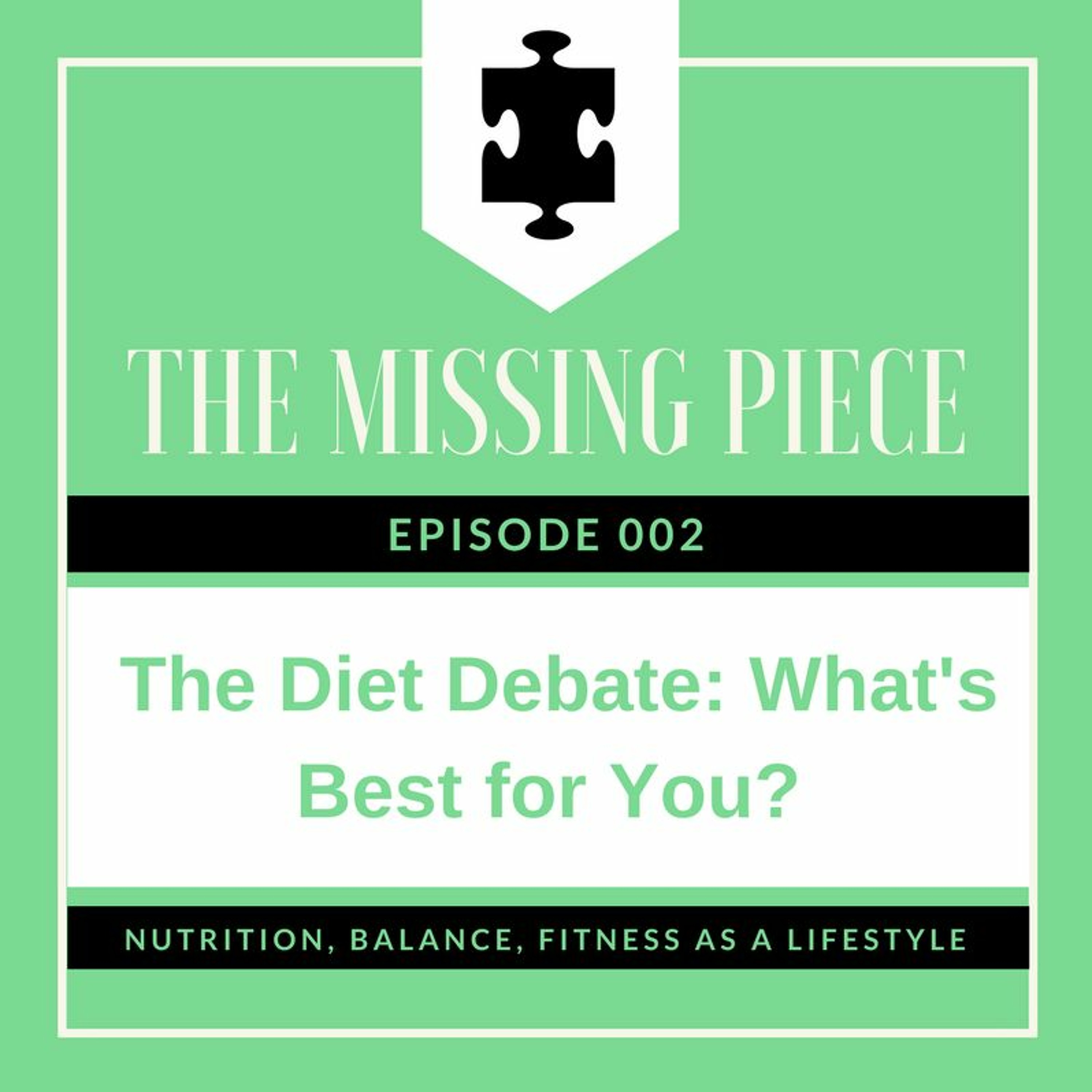 Ep. 002 The Diet Debate episode artwork