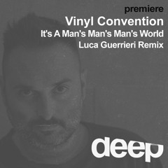 premiere: Vinyl Convention - It's A Man's Man's Man's World (Luca Guerrieri Remix) Route 66 Records