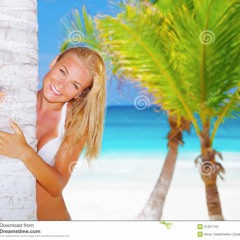 PALM TREE IN THE WIND