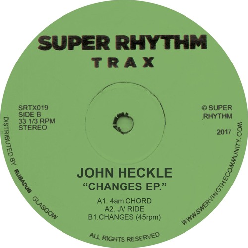 Premiere: John Heckle – Changes [Super Rhythm Trax]