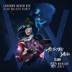 League of Legends- Legends Never Die [Alan Walker Remix] {100 BPM, Bass Boosted} Austin Yen Edit