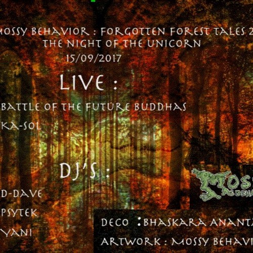 Psytek @ Mossy Behavior - Forgotten Forest Tales (2017)(Goa - Forest)